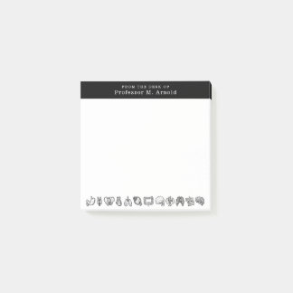 人間モダン解剖学のスケッチパーソナライズされた ポストイット