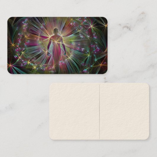 人間ライト 名刺 (正面/裏面)