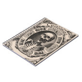 人間不気味スカルサンダー_コーブ ノートブック (左側)