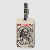 人間不気味スカルサンダー_コーブ ラゲッジタグ (正面縦)