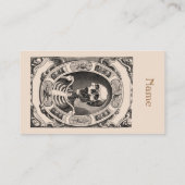 人間不気味スカルサンダー_コーブ 名刺 (裏面)