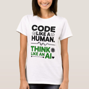 人間中心のデザインAI連携デザイン Tシャツ