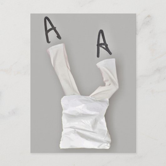 人間主義 ポストカード (正面)