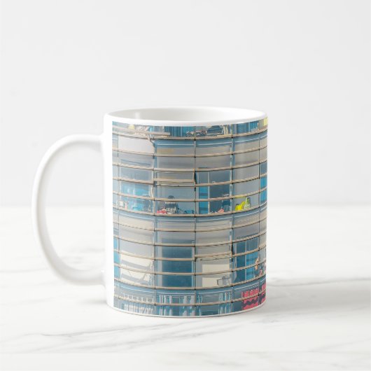 人間内部建物 コーヒーマグカップ (左)
