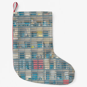 人間内部建物 スモールクリスマスストッキング