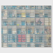 人間内部建物 ラッピングペーパー (フラット)