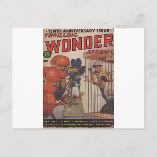 人間動物園 ポストカード (正面)