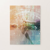 人間向け生物医科学・医療技術 ジグソーパズル (縦)