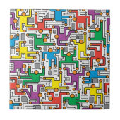 人間回路基板 タイル (正面)