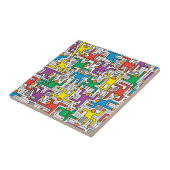 人間回路基板 タイル (側面)