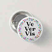 人間図形のサークルにおけるVe+Ver+Vis代名詞 缶バッジ (正面&裏面)