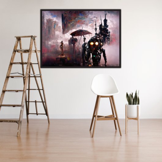 人間型サイバパンク ポスター