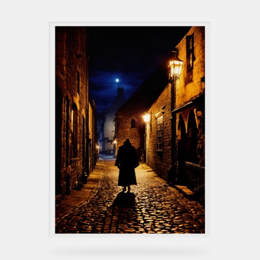 人間失ったの アクリルサイン (正面)