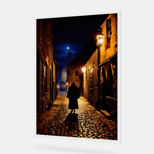 人間失ったの アクリルサイン (傾斜)