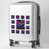 人間嫌いのステッカー シール (スーツケース)