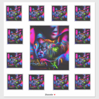 人間嫌いのステッカー シール