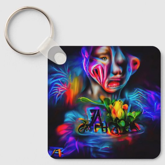 人間嫌い2 キーホルダー (正面)