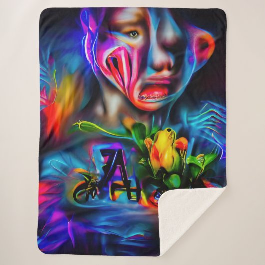 人間嫌い2 シェルパブランケット (正面)