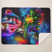 人間嫌い2 シェルパブランケット (正面(横))