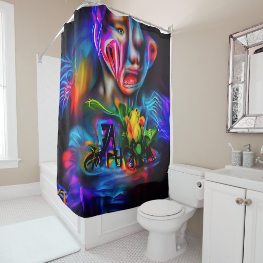 人間嫌い2 シャワーカーテン (インサイチュ)