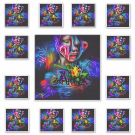 人間嫌い2 シール (正面)