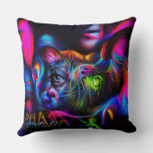 人間嫌い クッション (裏面)