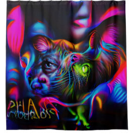 人間嫌い シャワーカーテン