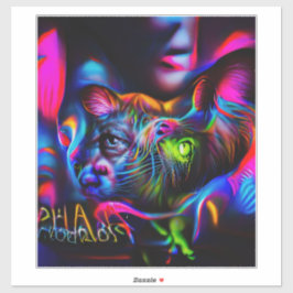 人間嫌い シール