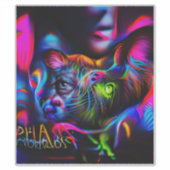 人間嫌い シール (正面)