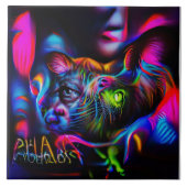 人間嫌い タイル (正面)