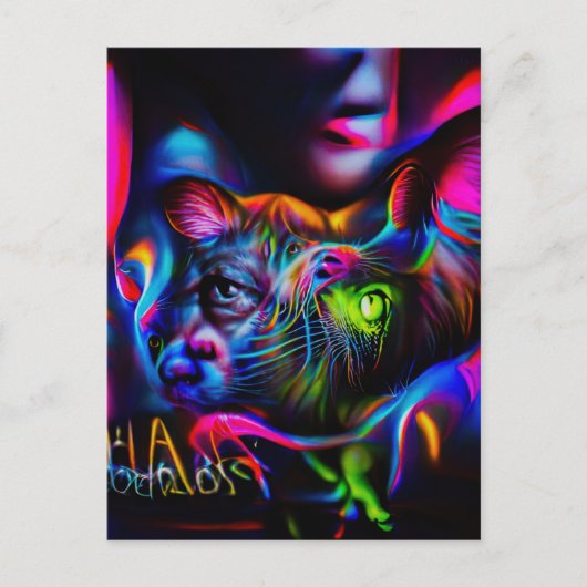 人間嫌い ポストカード (正面)