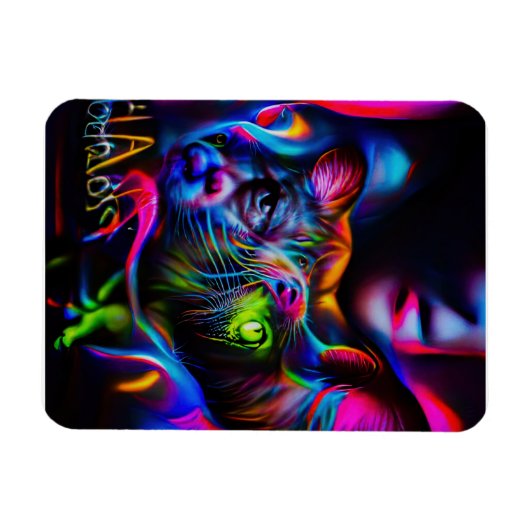 人間嫌い マグネット (横)