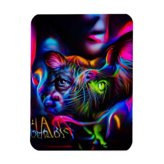 人間嫌い マグネット (縦)