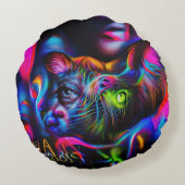 人間嫌い ラウンドクッション (裏面)