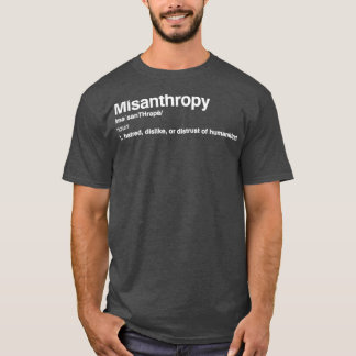 人間嫌い Tシャツ
