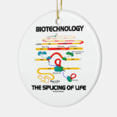 人間工学生命(成長したRNA)の接続 セラミックオーナメント (左)