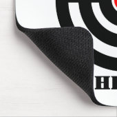 人間工学的のストレスレリーフ、浮き彫り: ここの強打の頭部 マウスパッド (コーナー)