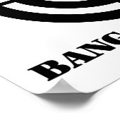 人間工学的ストレスレリーフ、 浮き彫り ポスター (角)