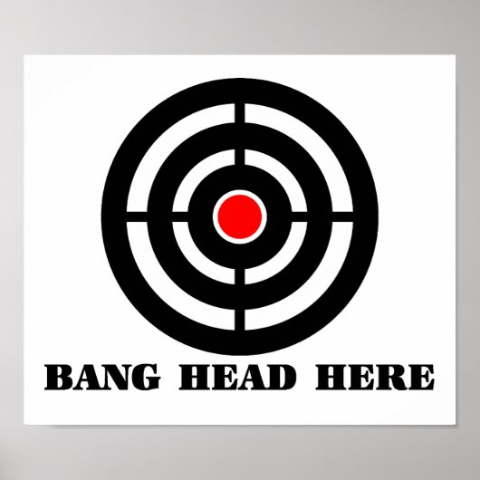 人間工学的ストレスレリーフ、 浮き彫り ポスター (正面)