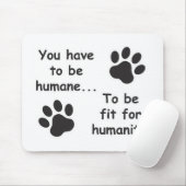 人間性に対する人道的 マウスパッド (マウス)