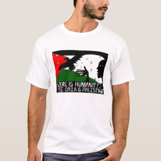 人間性のアートなTシャツがあるところ Tシャツ