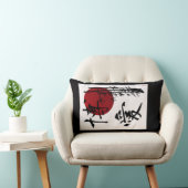 人間性の漢字愛 ランバークッション (椅子)