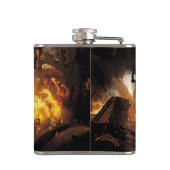 人間性の端のフラスコ フラスク (裏面)