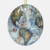 「人間性への希望」アートオーナメント セラミックオーナメント (左)