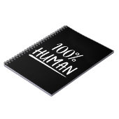 人間性100%人間 ノートブック (左側)