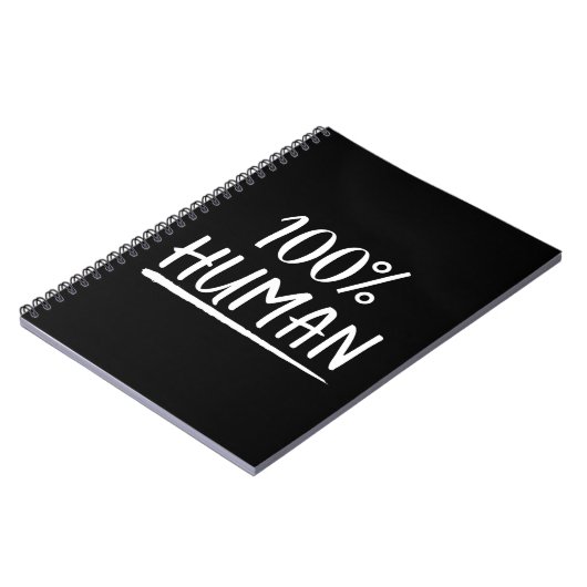 人間性100%人間 ノートブック (左側)