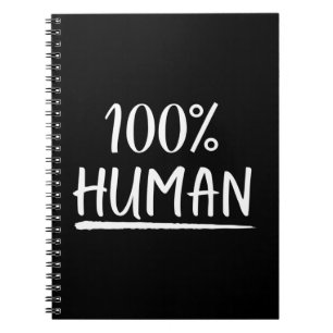 人間性100%人間 ノートブック