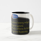 人間性 ツートーンマグカップ (正面右)