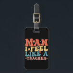 人間感じ好き先生新学期 ラゲッジタグ<br><div class="desc">先生，キンデガーテン先生，幼稚園先生, 新学期, 1年生先生，新しい先生ギフト，先生ライフ，先生チーム</div>