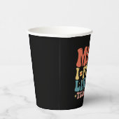 人間感じ好き先生新学期 紙コップ (右)